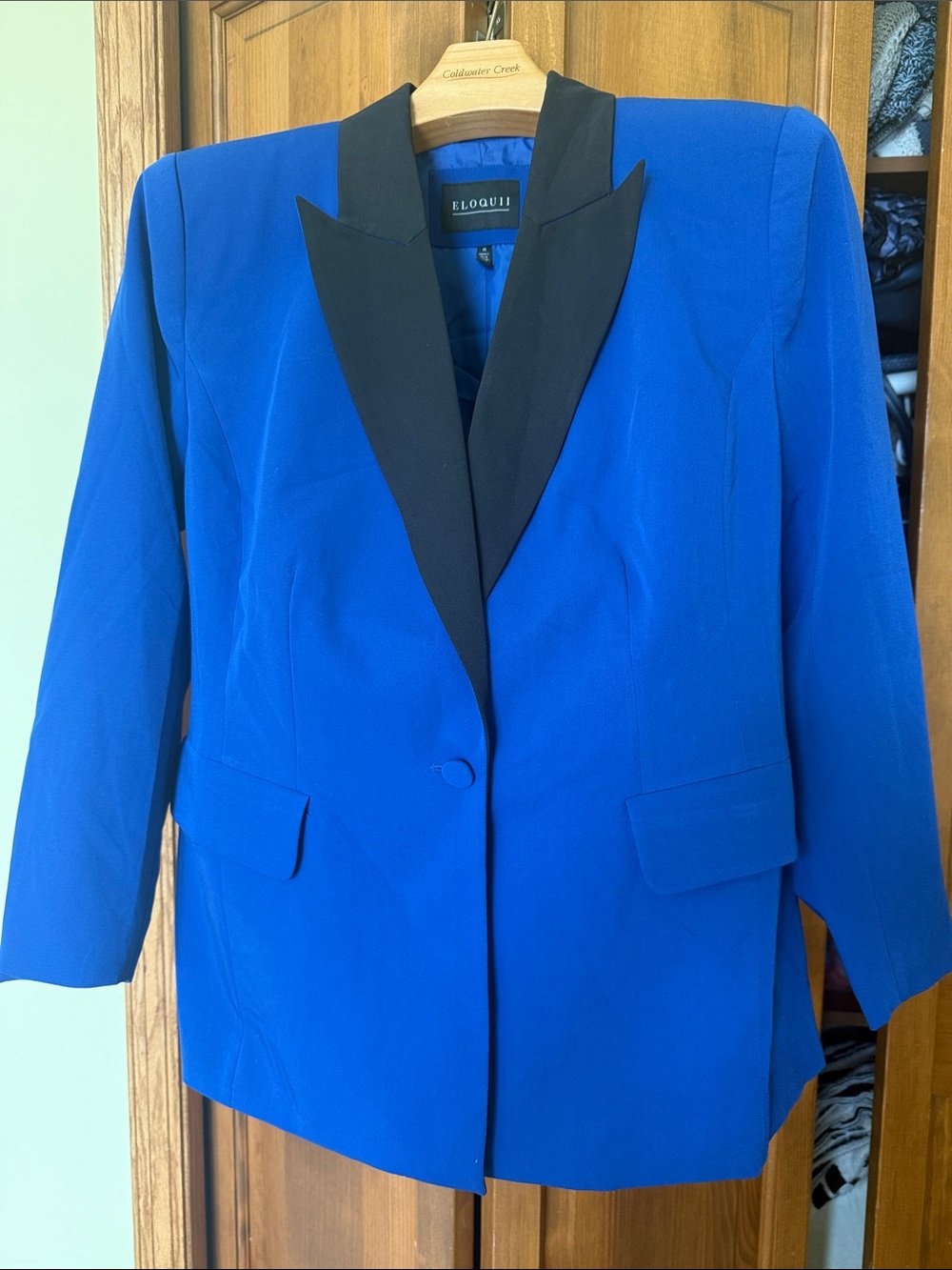 Eloquii Bright Blue Interior Lining